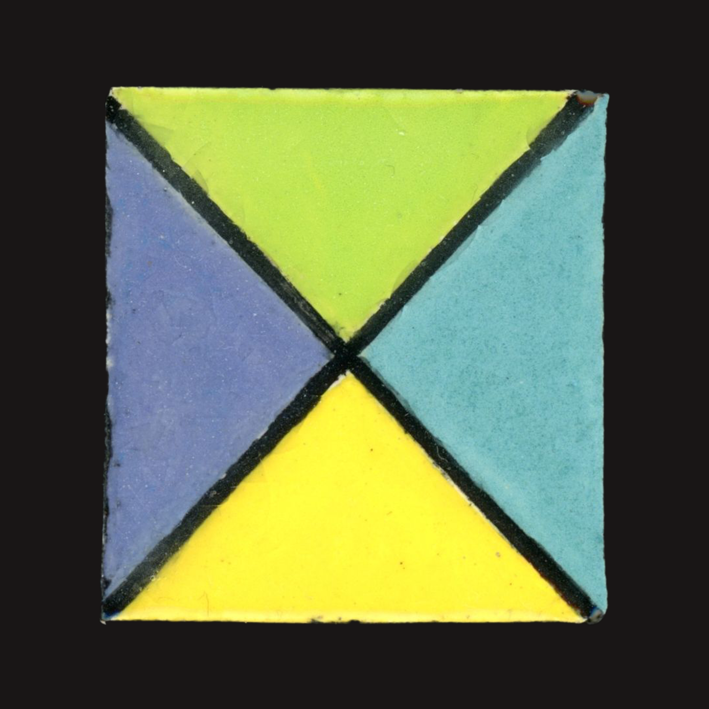 Farbklänge und Farbkontraste grün-blau-türkis-gelb
