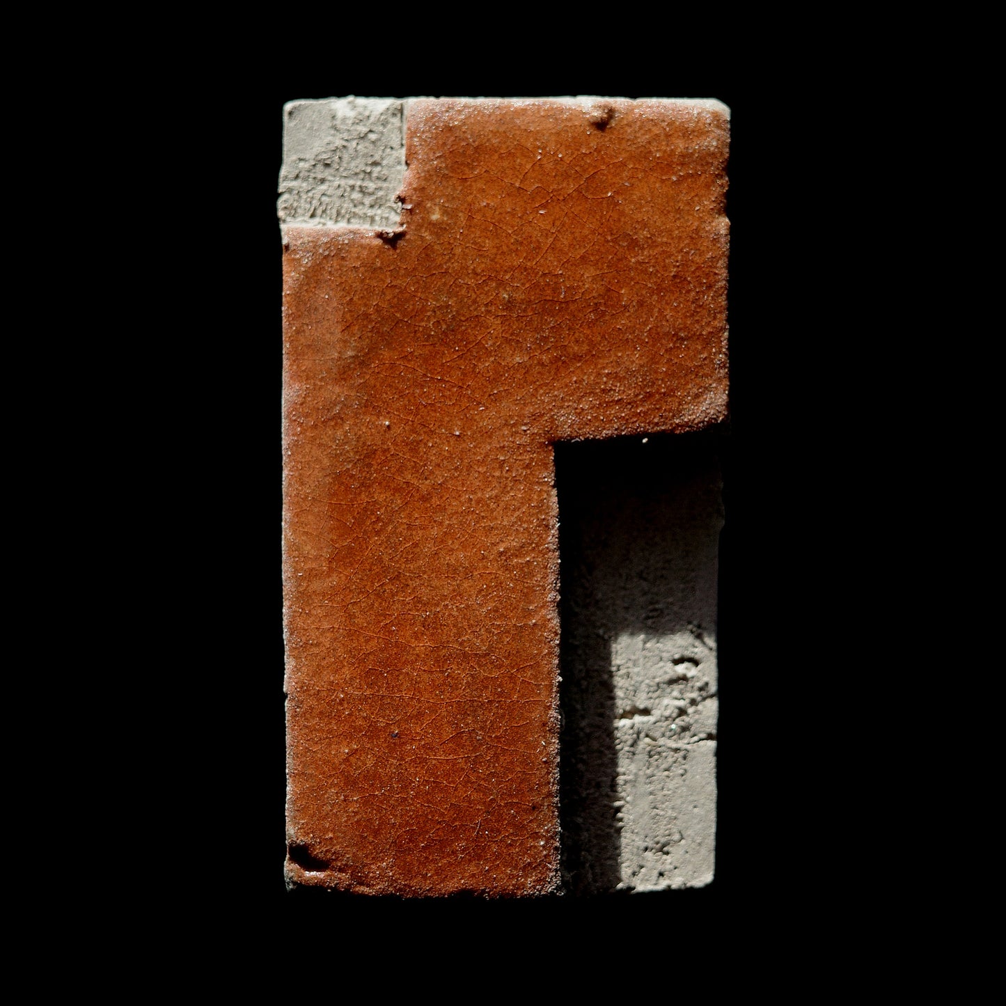 Architektur rost-rot
