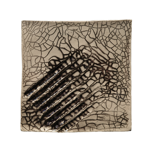 Untersetzer Rillen Craquelé