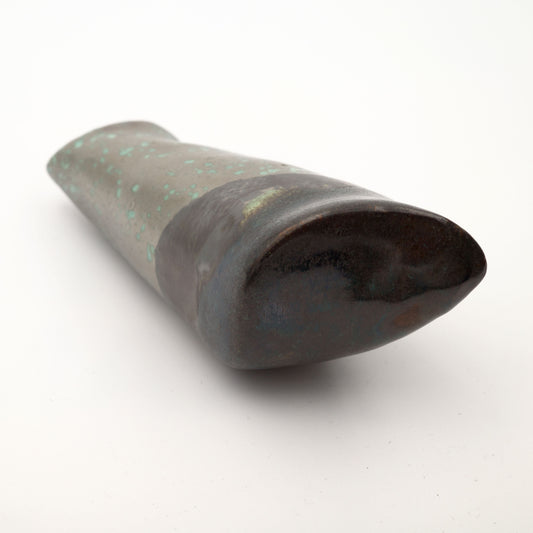 Anthropomorphe Form Grün Silber