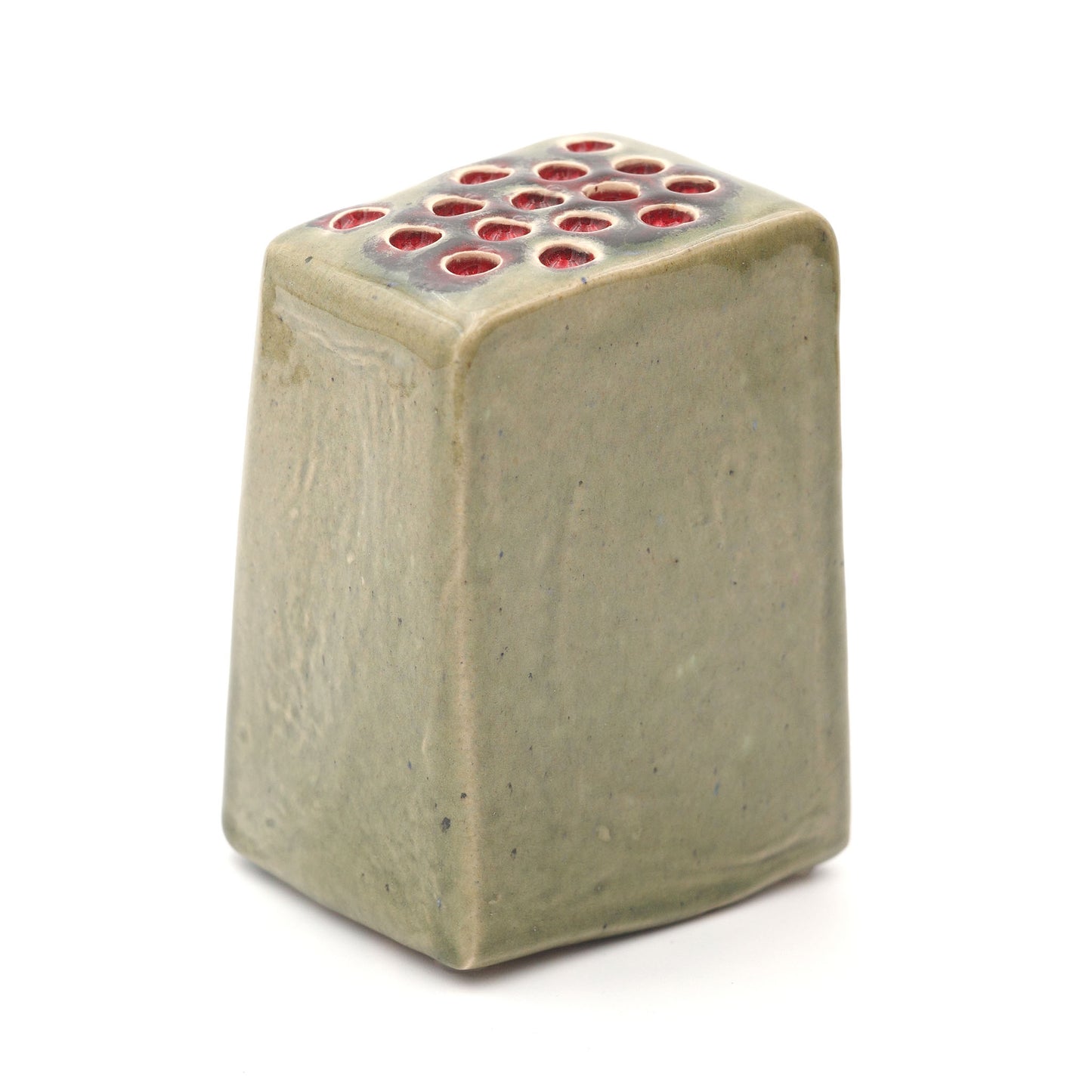 Architektonische Form Grün Rot