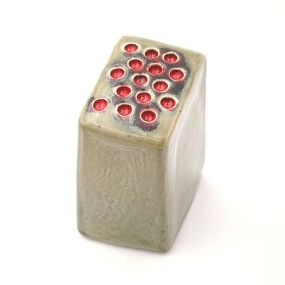 Architektonische Form Grün Rot