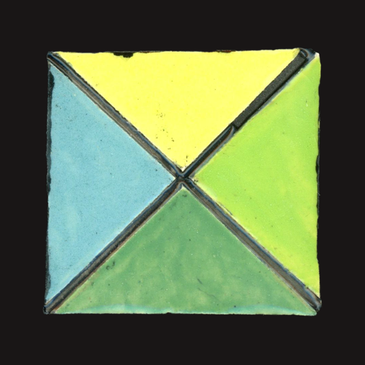 Farbklänge und Farbkontraste grün-türkis-gelb