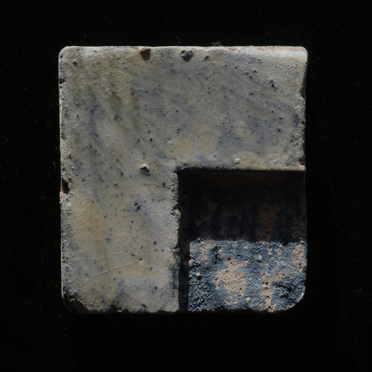 Architektur Winkel blau-grau