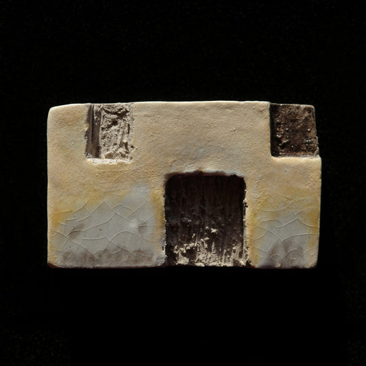 Architektur Struktur weiß-gelb