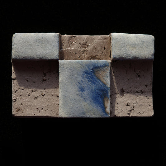 Architektur Struktur weiß-blau