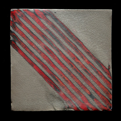 Untersetzer rote Streifen