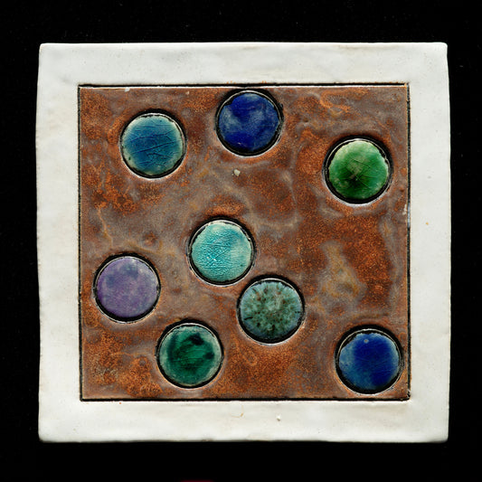 Untersetzer kühle Kreise Qualitätskontrast