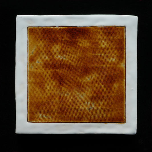 Untersetzer rot-braun